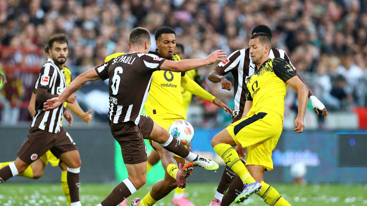 Altı gollü maçta kazanan çıkmadı: St. Pauli 3-3 Borussia Dortmund