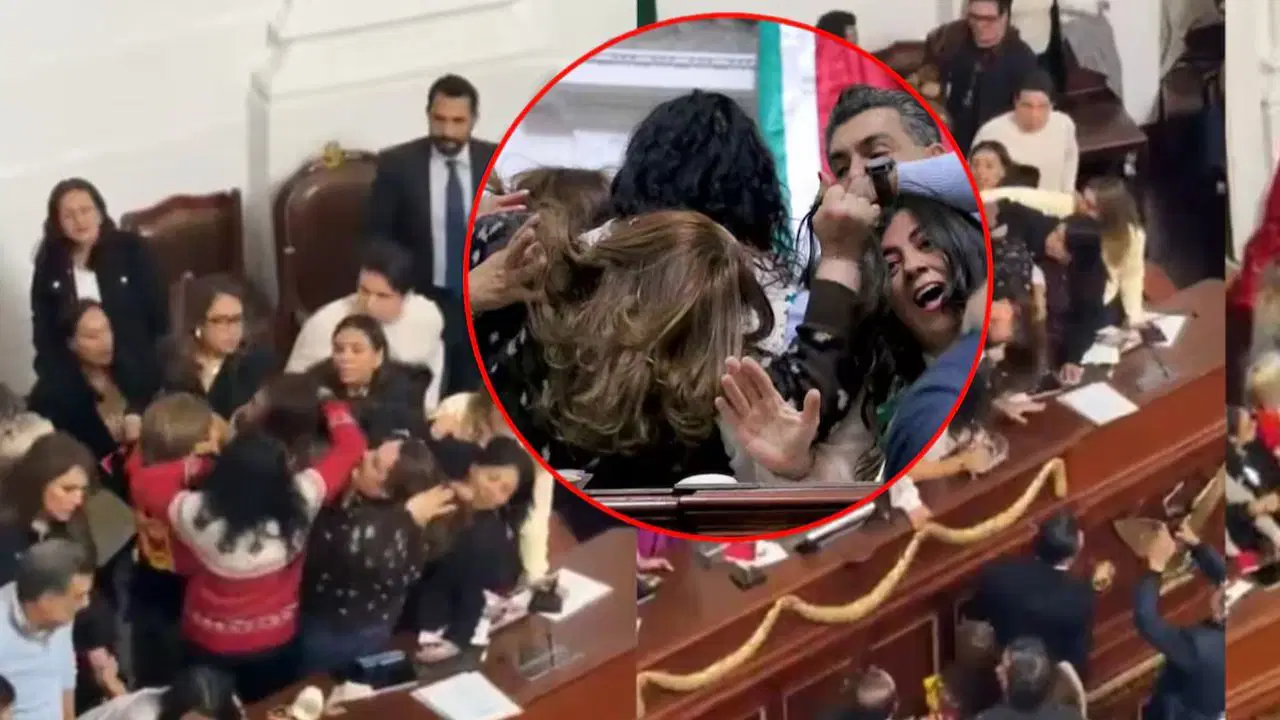 Saç baş birbirlerine girdiler...