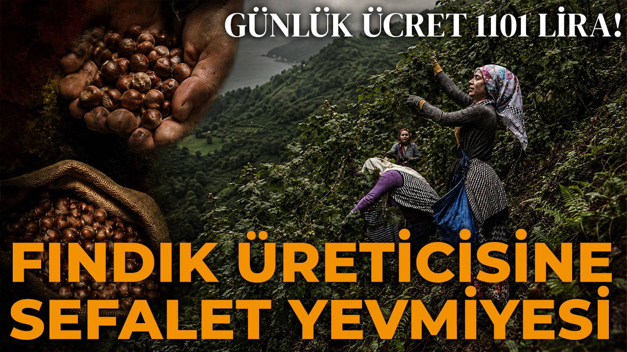 Avrupa 4 günlük mesaiyi tartışırken, Karadeniz'de emeğe biçilen değer! Sefalet yevmiyesi 1101 TL...