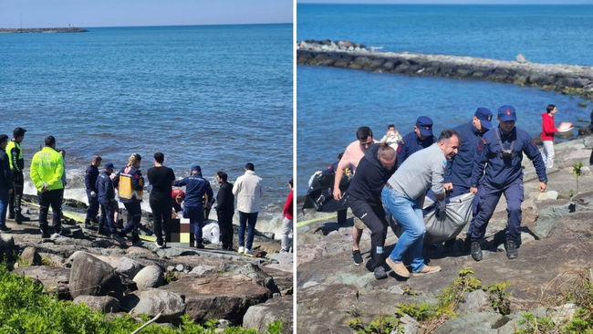 Rize'de sahilde erkek cesedi bulundu