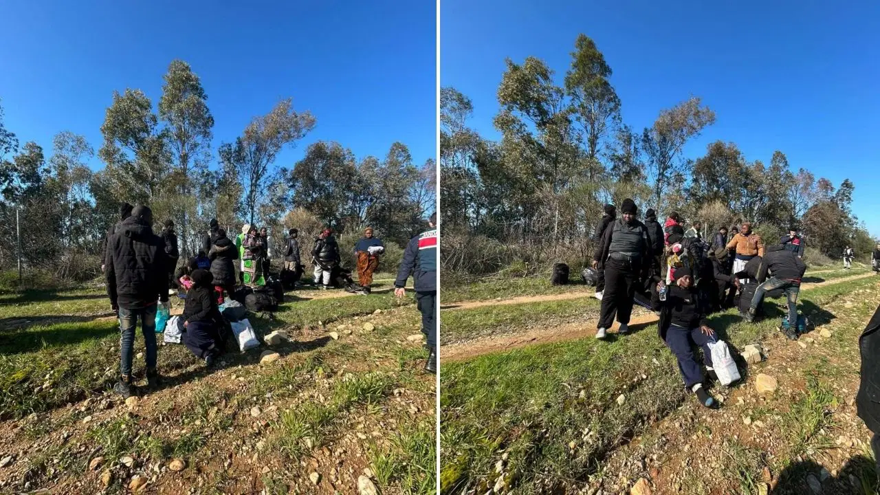 Aydın'da kaçak göçmenleri 'dağın arkası İstanbul' diyerek kandırmışlar!