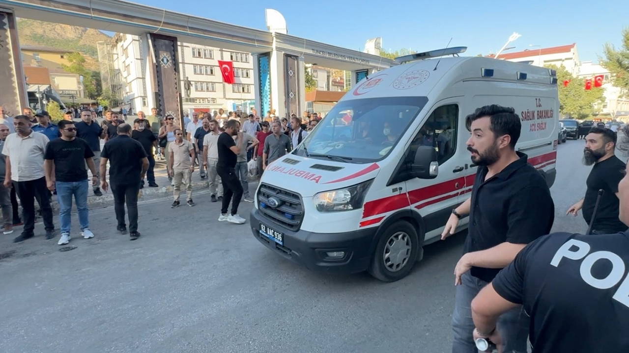 Tunceli'de restoranda cinayet: Silahlı kavgada bir kişi öldü