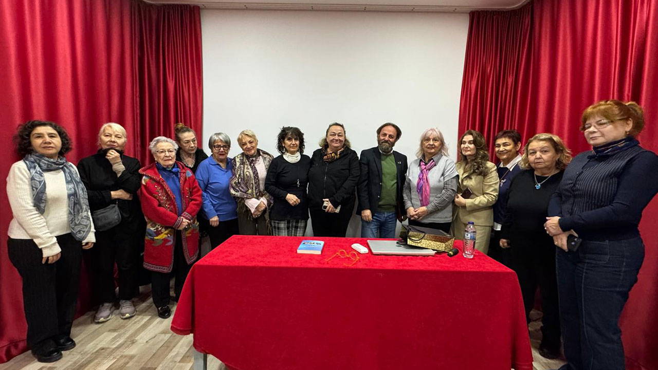 Yazarımız Güven Baykan, Ankara Kadın Ressamlar Derneği’nin konuğu oldu