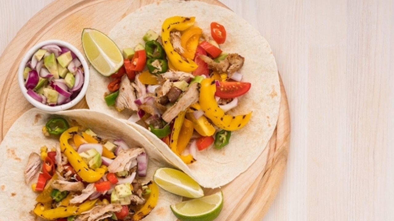 Meksika mutfağının pratik lezzeti: Tavuklu fajita 
