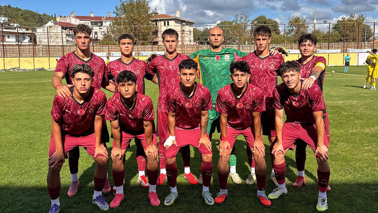 Galatasaray U19, Frankfurt'a farklı kaybetti!