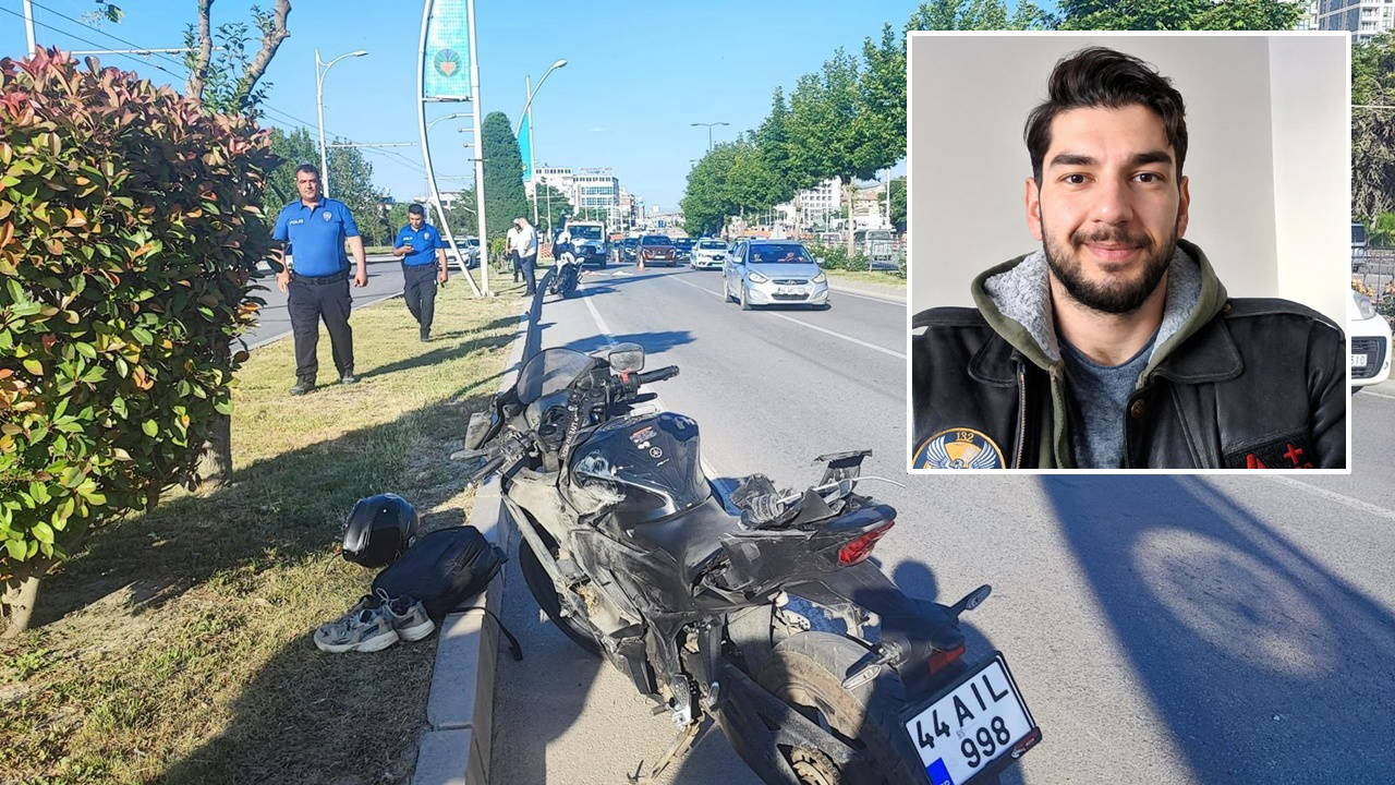 Şehit pilotun kardeşi motosiklet kazasında hayatın