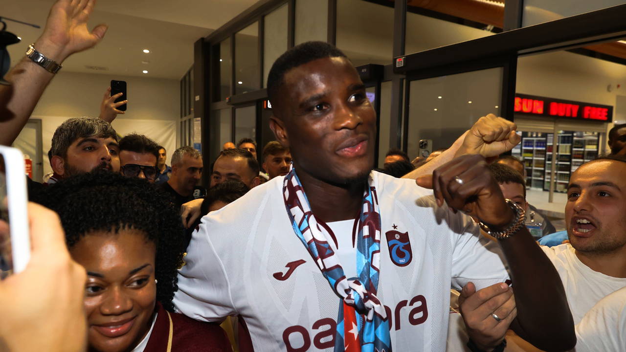 Paul Onuachu Trabzon'a geldi! 'Burada yarım kalmış, tamamlanmamış bir işim var'