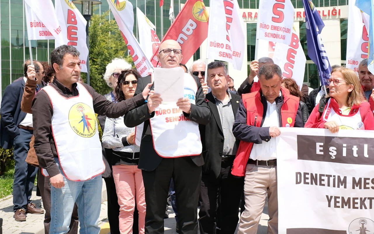 BES Ankara Şubelerinden yemek kesintisi ve mesai tepkisi: Yemek şirketini değil emekçiyi savunun!