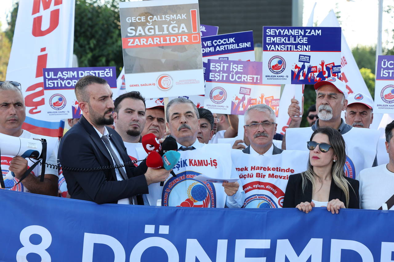 Birleşik Kamu-İş meydanlara indi: 'Her kesim ‘Açız, hakkımızı verin’ diyorsa ülkede büyük bir sorun var demektir'