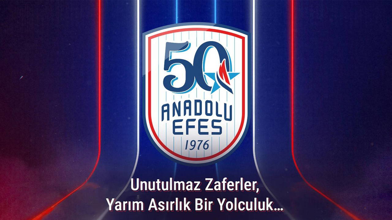 Anadolu Efes Spor Kulübü’nün 50. yıl gururu