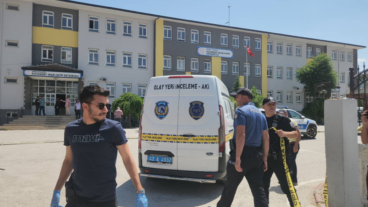 Konya'da okulda silahlı saldırı!