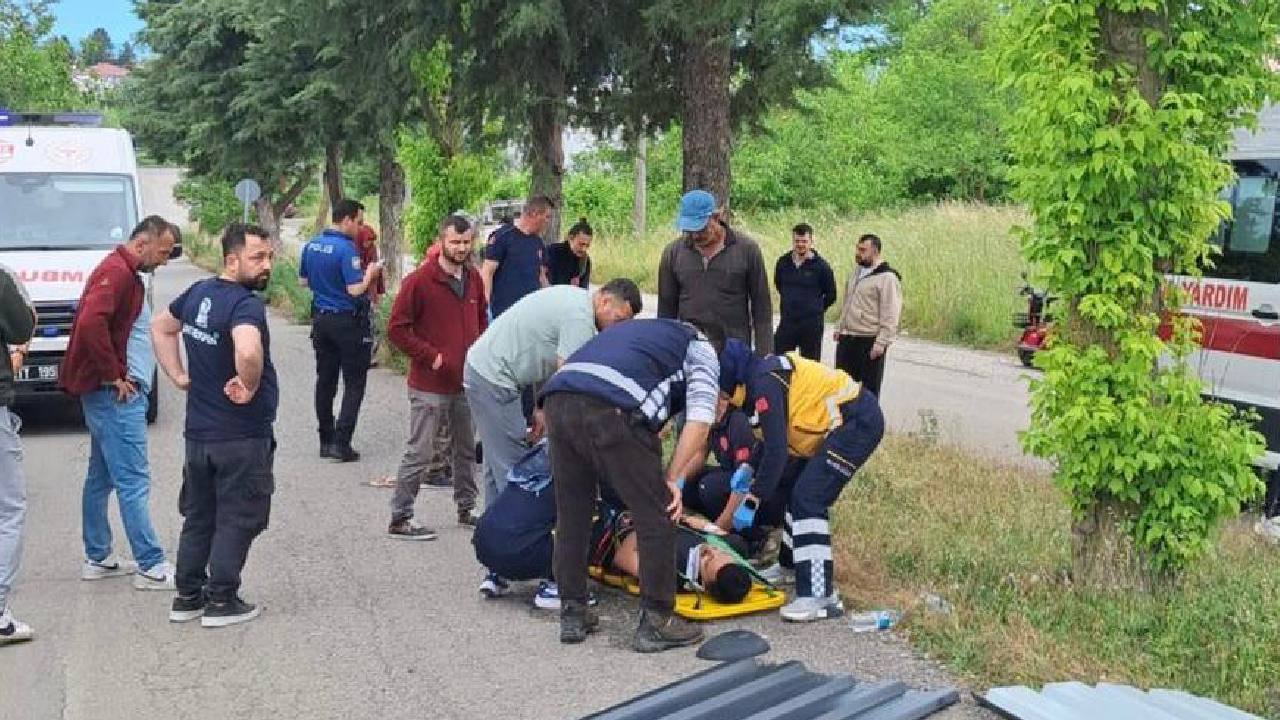 Samsun'da feci kaza... Kamyon ile kamyonet çarpıştı: 5 yaralı