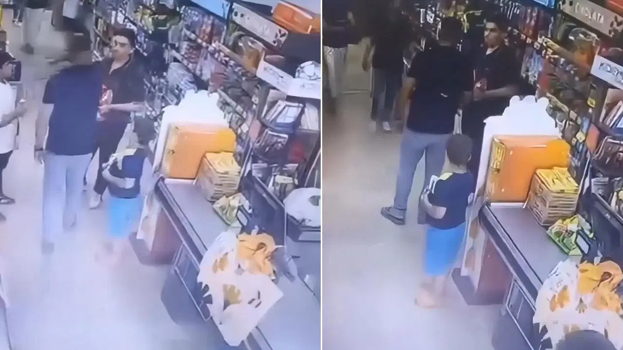Ümraniye’de markette paketleri yırtan çocuğu uyardı, ağabeyi gelip darbetti