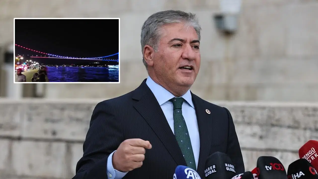 CHP’li Emir’den ‘ABD bayraklı ışıklandırmaya’ çok sert tepki: ‘Çuval skandalını’ hatırlattı!