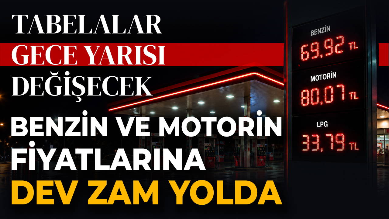 Akaryakıt Fiyatlarına Yeni Zam: Gece Yarısı Değişiklik Bekleniyor