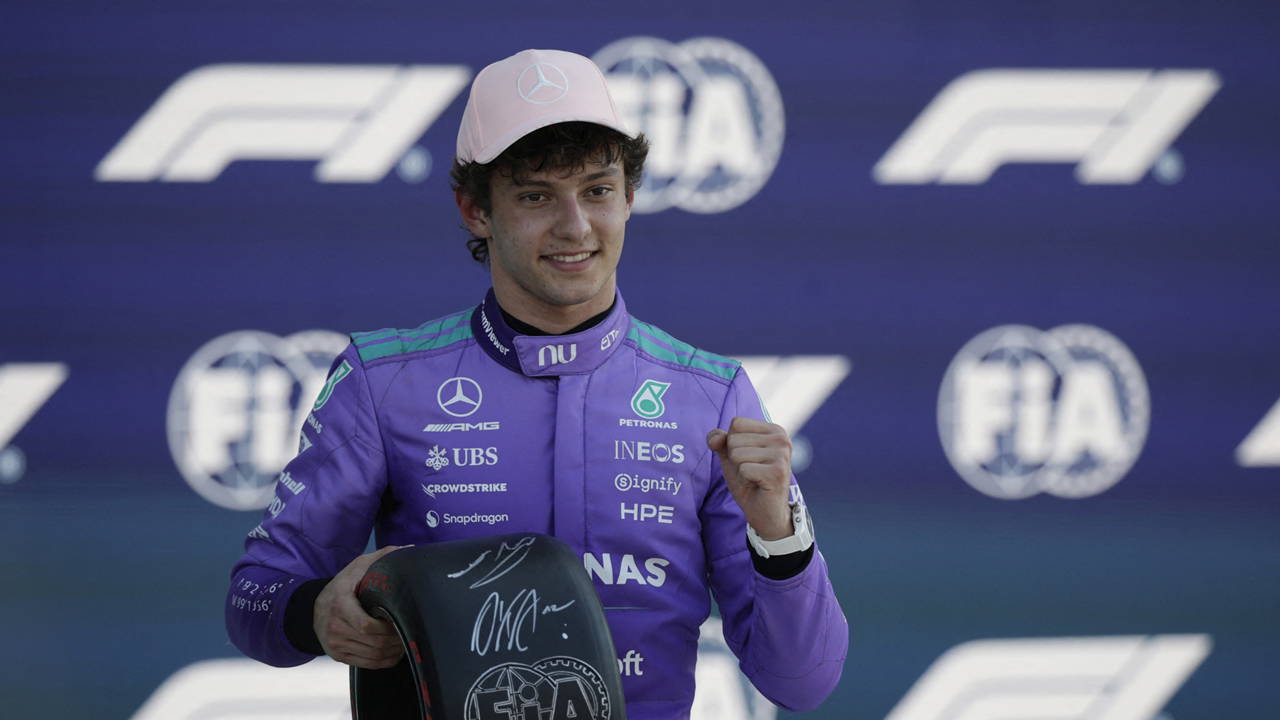 Miami'de pole pozisyonu Kimi Antonelli'nin