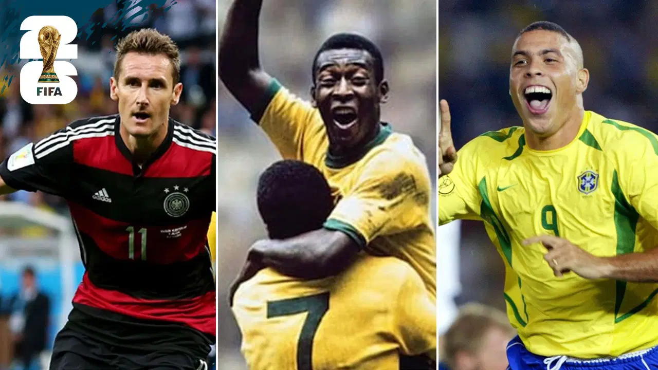 Klose, Pele, Ronaldo...  İşte Dünya Kupası'nın unutulmaz 11 golcüsü
