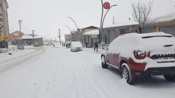 Van'da 90 yerleşim yerinin yolu kardan kapandı!