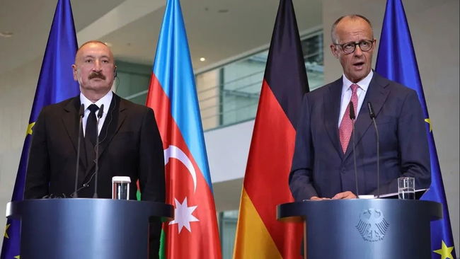 Berlin-Bakü hattında canlı yayın krizi