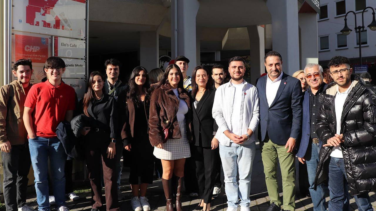 CHP Frankfurt Birliği'nin yeni ofisi açıldı