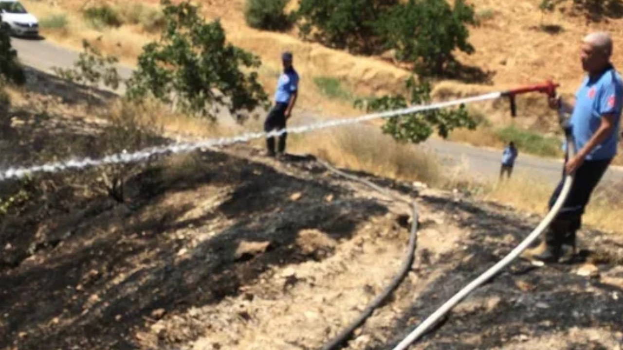 Alevlerin söndürülmesinin ardından acı manzara: Tarlada cansız bedeni bulundu