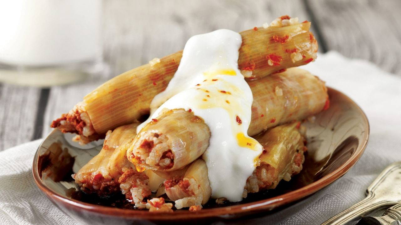 Geleneksel mutfakta farklı bir lezzet: MasterChef pırasa dolması tarifi