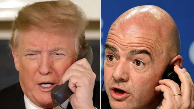 Trump istedi, FİFA kırmızı kart iptal etti