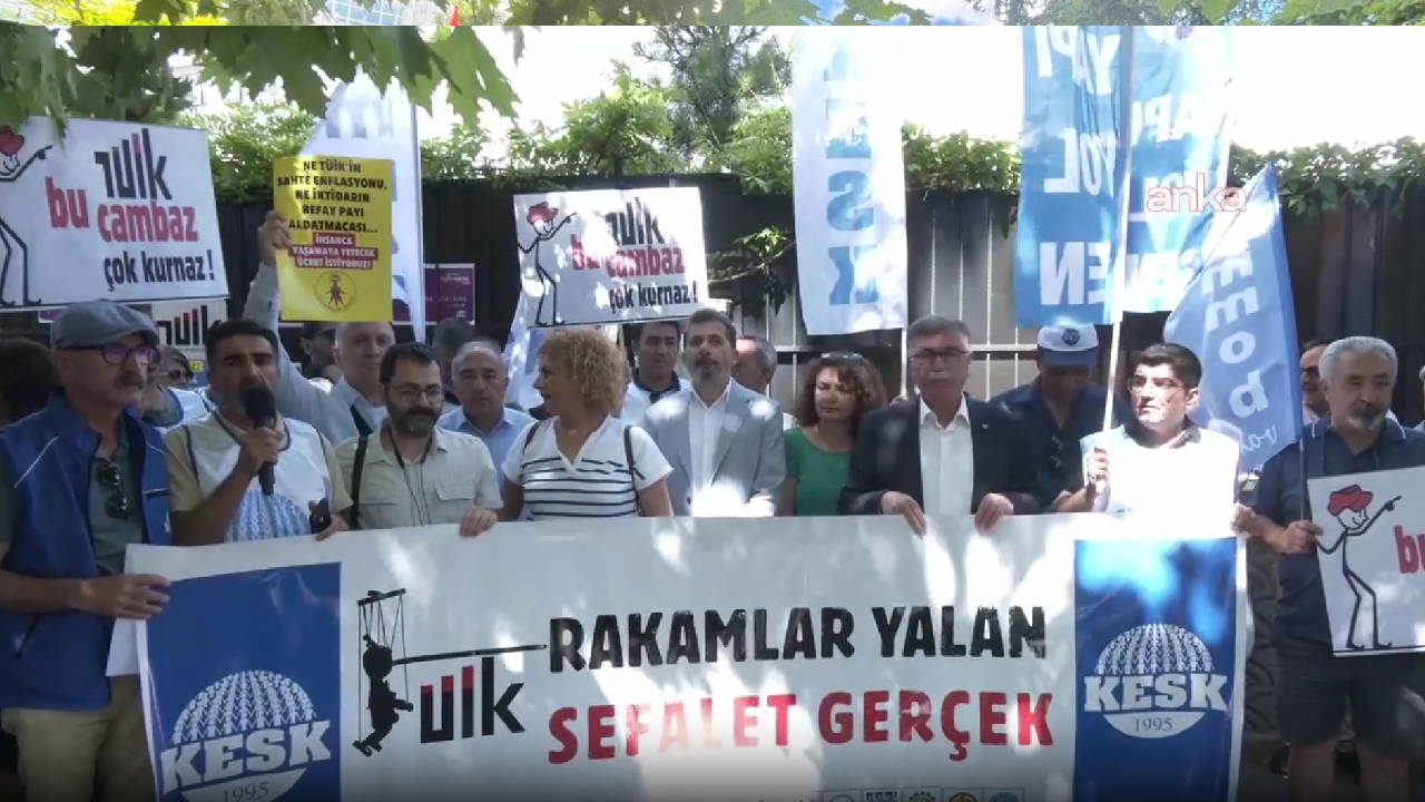 TÜİK'in enflasyon verilerine tepki KESK'ten tepki: 'Bunca yoksulluğa, sefalete rağmen geçim mücadelesi veren milyonları yok sayıyorlar'