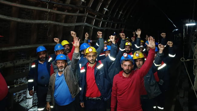 Özşen Madencilik eylemi 27'nci gününde...
