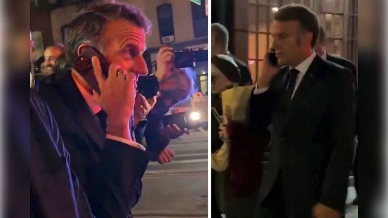 New York'ta Macron’a trafik şoku!