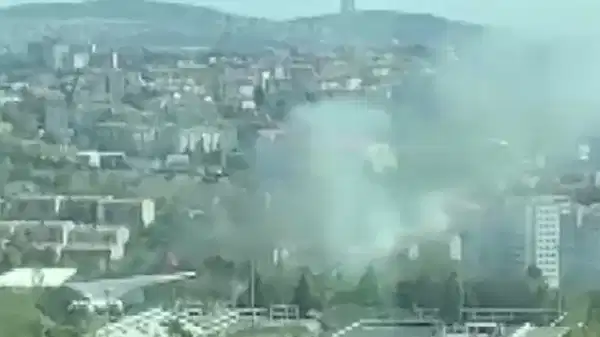 Son Dakika... İTÜ'de otluk alanda yangın çıktı!