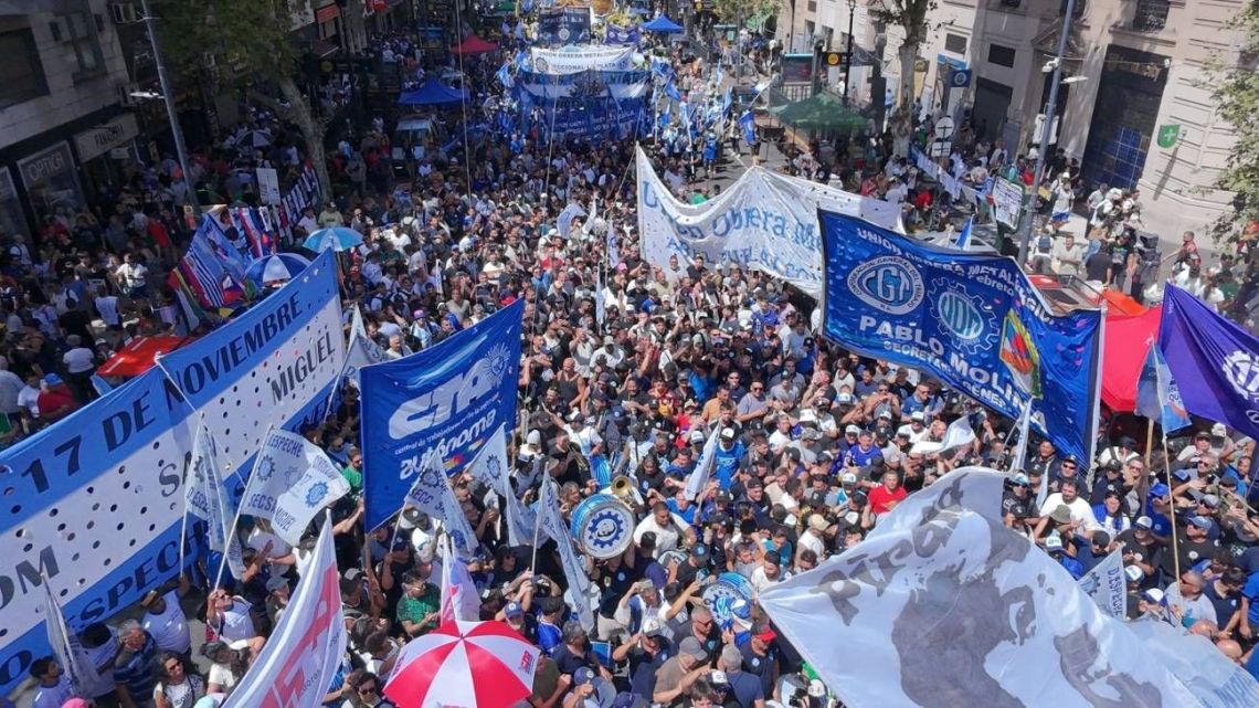 Arjantin’de çalışma reformu protestosu: Çok sayıda gözaltı