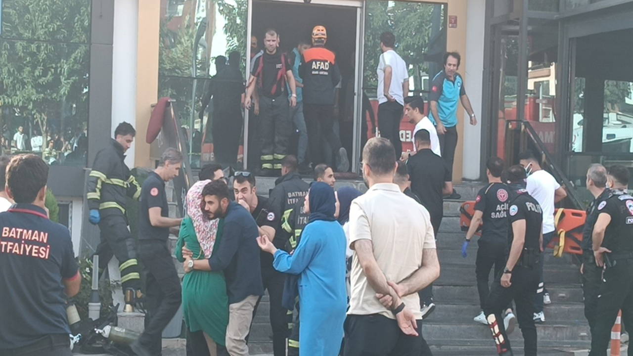 Batman'da spor salonunda yangın: 2 kişi hayatını kaybetti