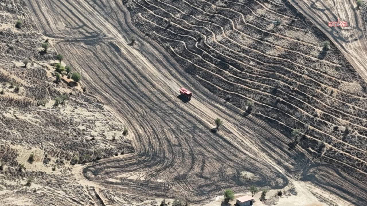 Kırıkkale’de çıkan yangında yaklaşık 15 bin dönüm arazi zarar gördü