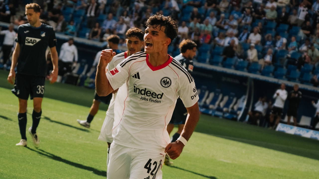 Can Uzun yine boş geçmedi: Frankfurt, 3 golle galip geldi! 