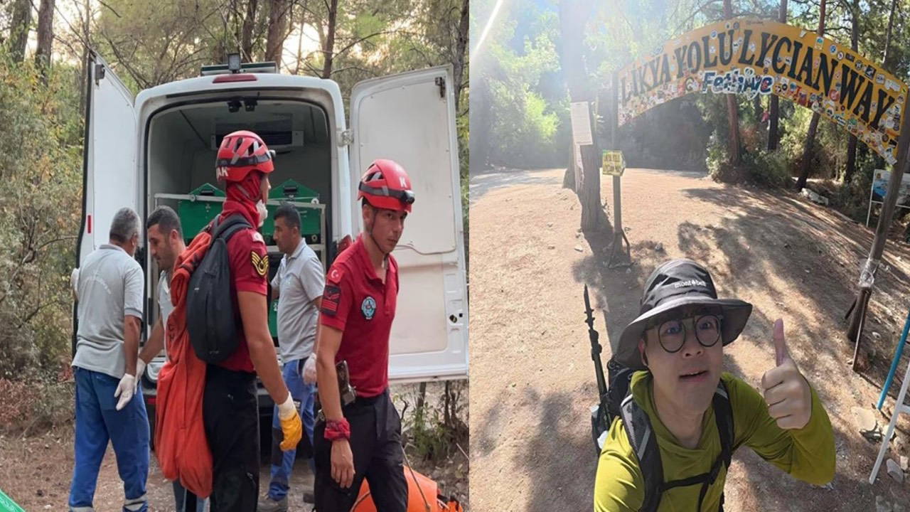 Likya Yolu'nda kaybolan Çinli turistin cansız bedeni bulundu
