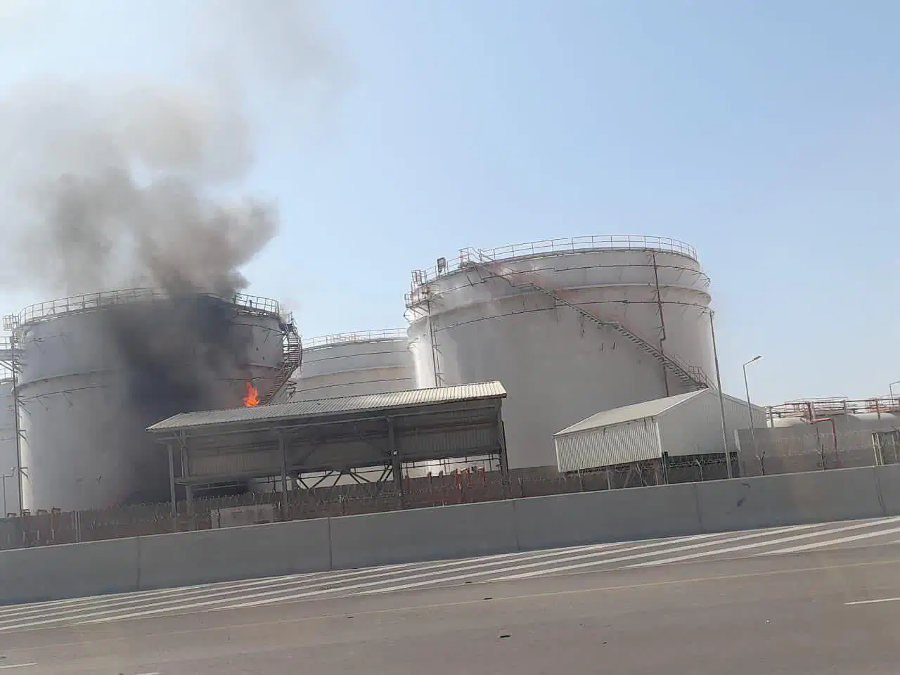 Ülkenin en büyük limanına İHA saldırısı