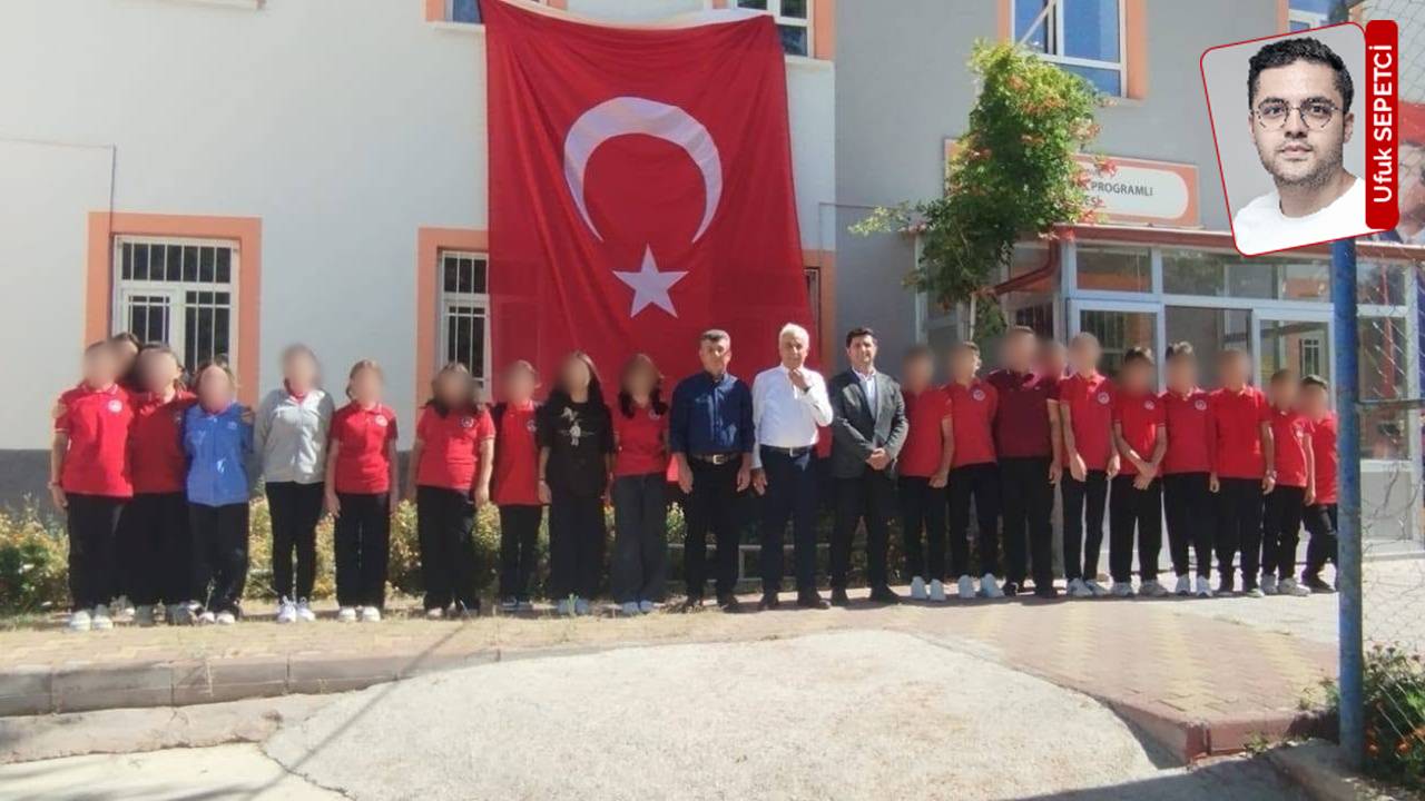 AKP Halkapınar ilçe başkanı okulları 'denetledi': 'Okullar siyasi partilerin teşkilat binası değildir'