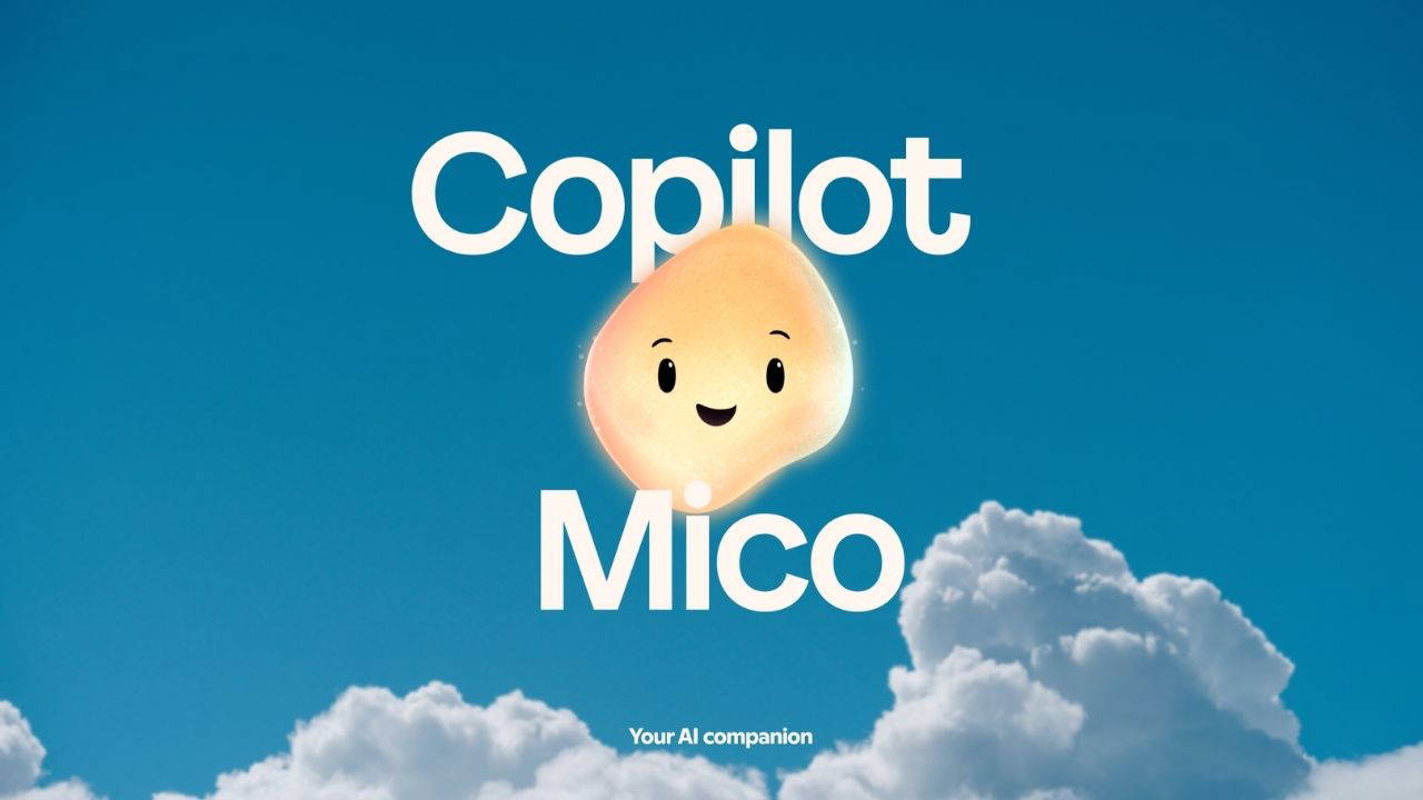 Microsoft, Copilot'un yeni yüzü Mico'yu tanıttı
