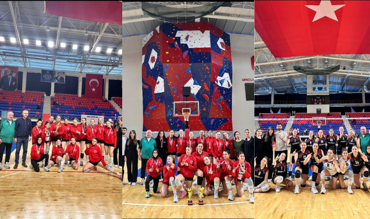 Bor'un kızları şampiyon oldu