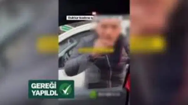 İstanbul'da trafikte kadın sürücüye saldıran şüpheli gözaltına alındı