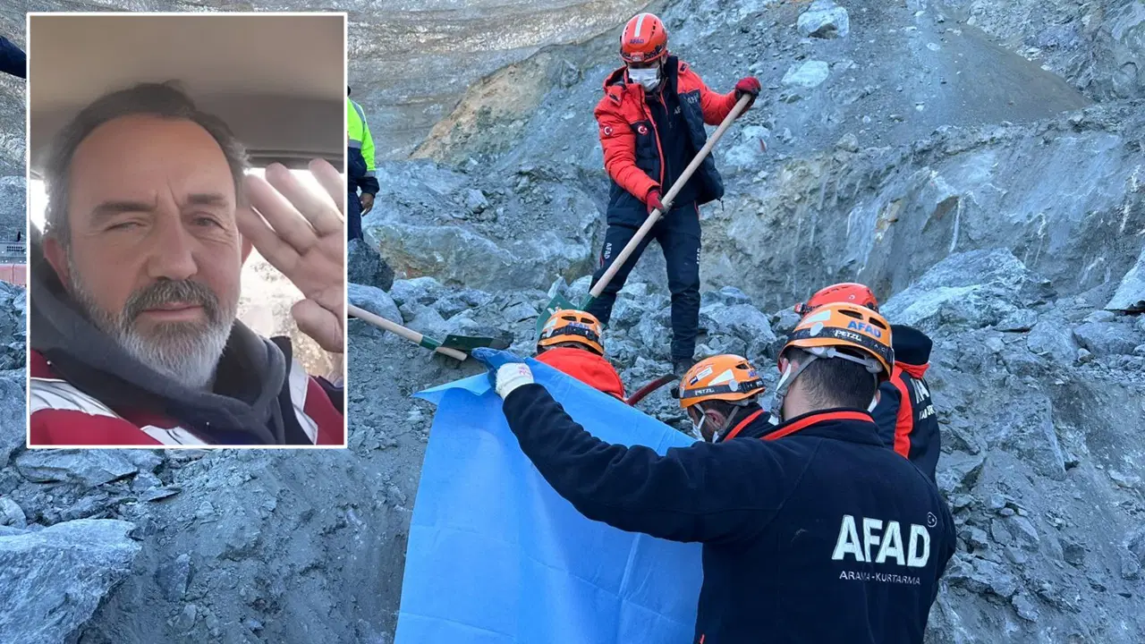 Göçük altında 28 gündür aranan müdürden acı haber