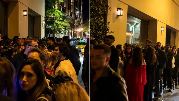 İstanbul'da metrelerce 'Cadılar Bayramı' kuyruğu: Kostümlerle saatlerce beklediler