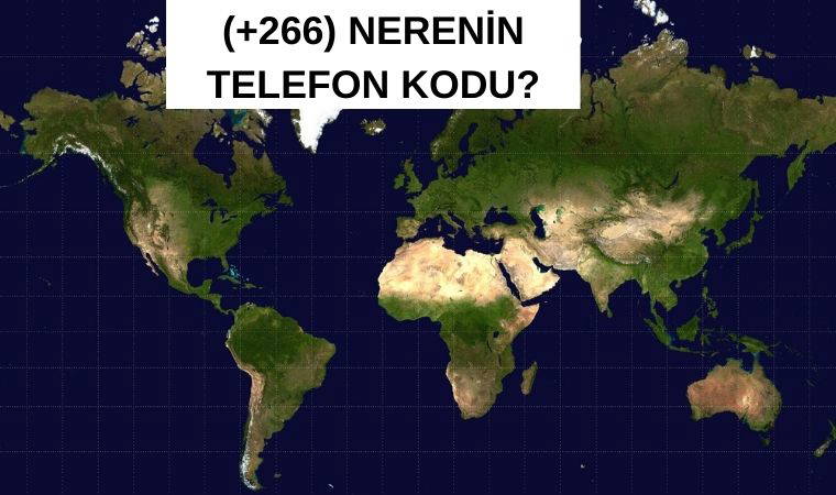 +266 hangi ülkenin arama kodu?