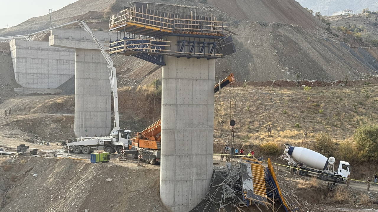 Viyadük inşaatında 4 işçi öldü: 4 kişi gözaltına alındı