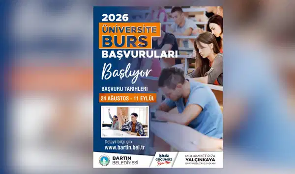 Bartın Belediyesi burs başvuruları başlıyor
