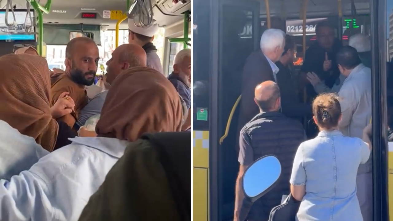 İstanbul'da İETT otobüsünde 'Kart basma' kavgası: Şoförün kafasına yumruk attı!