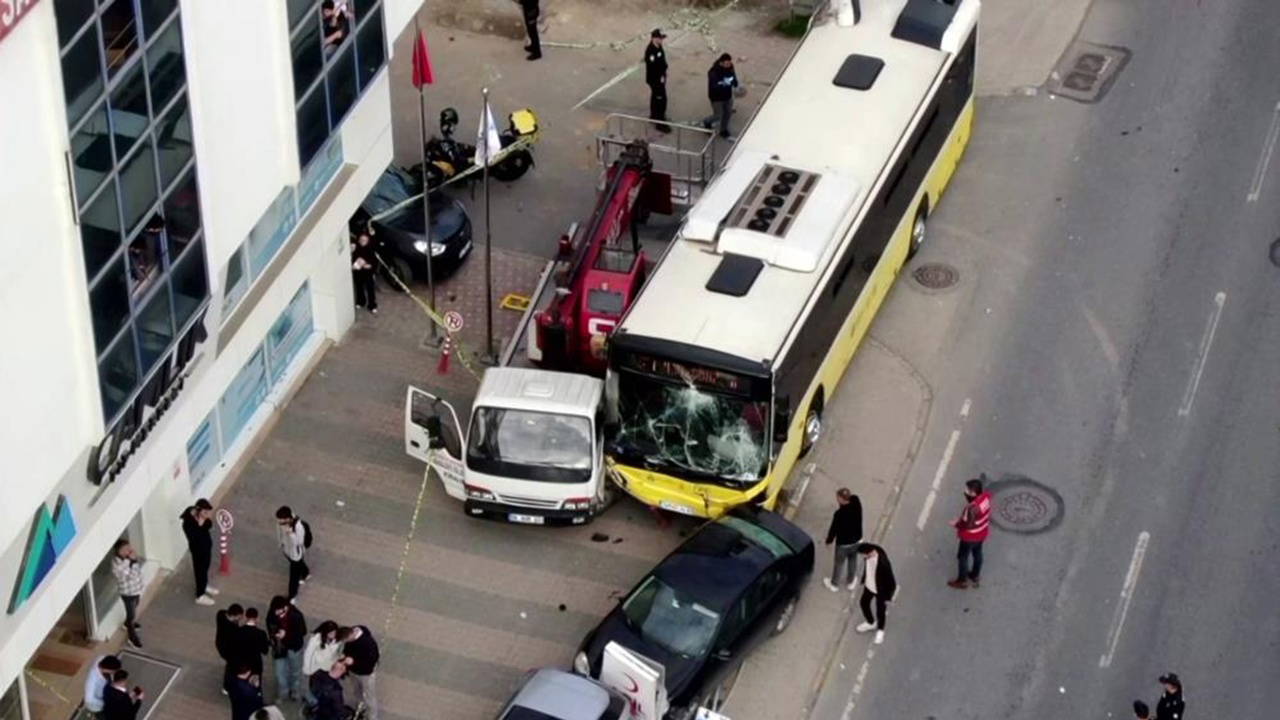 Çekmeköy'deki feci kazanın görüntüleri ortaya çıktı!