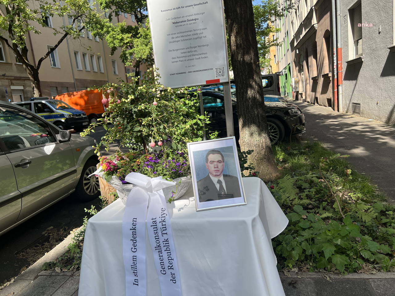 Irkçı terör örgütünün öldürdüğü Türk Almanya'da anıldı