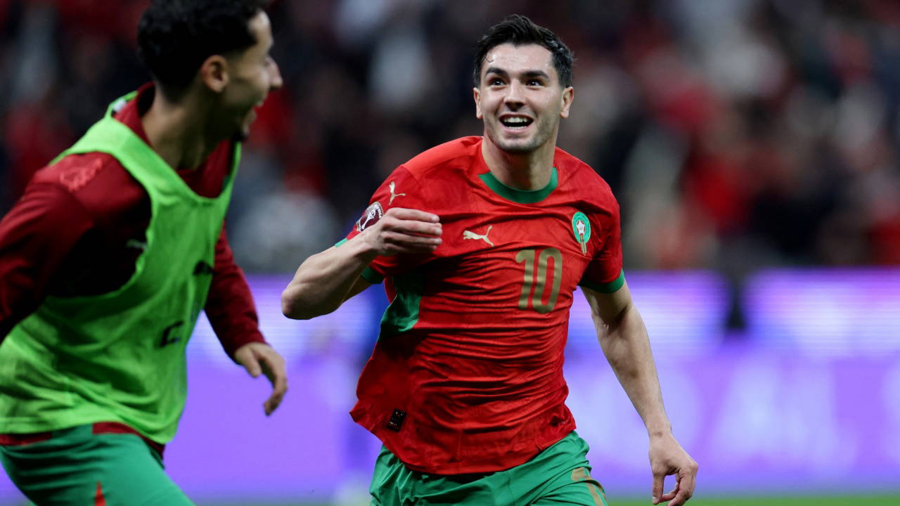 Fas çeyrek final biletini Brahim Diaz ile kaptı!